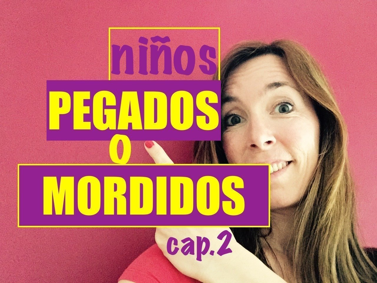Niños pegados o mordidos